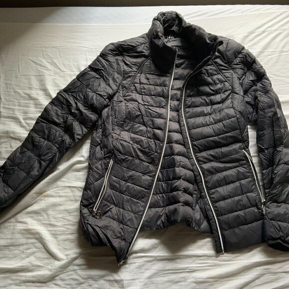 Michael Kors Packable Down Jacket Light Puffer Black Size XS - Picture 1 of 11